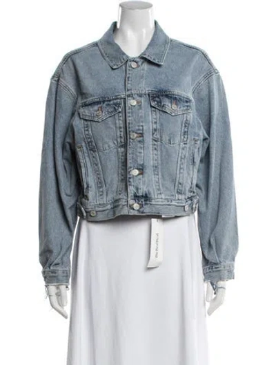 Pre-owned Agolde Denim Jacket In Blue