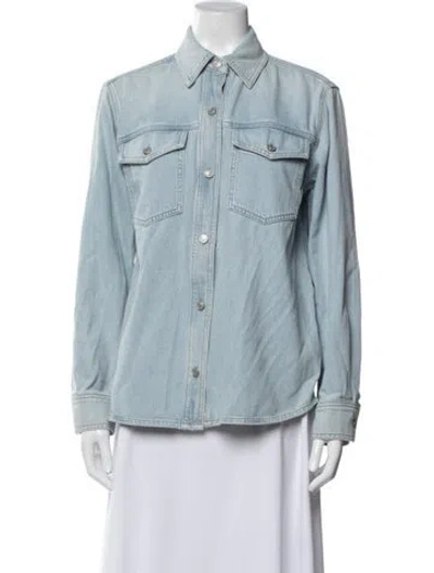 Pre-owned Agolde Denim Jacket In Blue