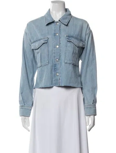 Pre-owned Agolde Denim Jacket In Blue