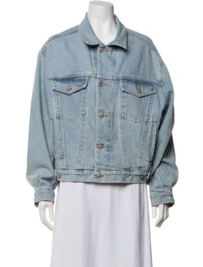 Pre-owned Agolde Denim Jacket In Blue