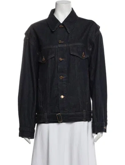 Pre-owned Agolde Denim Jacket In Blue