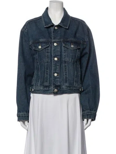 Pre-owned Agolde Denim Jacket In Blue