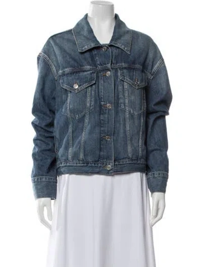 Pre-owned Agolde Denim Jacket In Blue