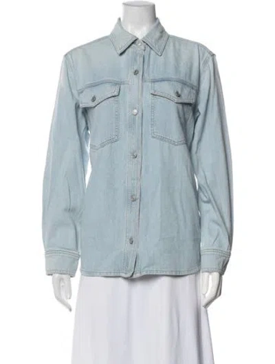 Pre-owned Agolde Denim Jacket In Blue