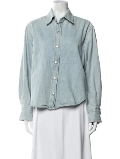 Pre-owned Agolde Denim Jacket In Blue