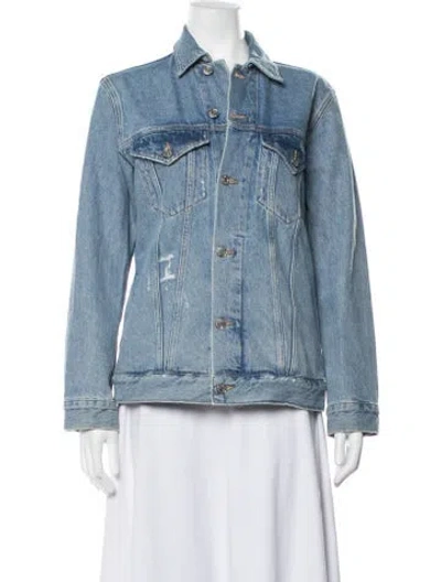 Pre-owned Agolde Denim Jacket In Blue