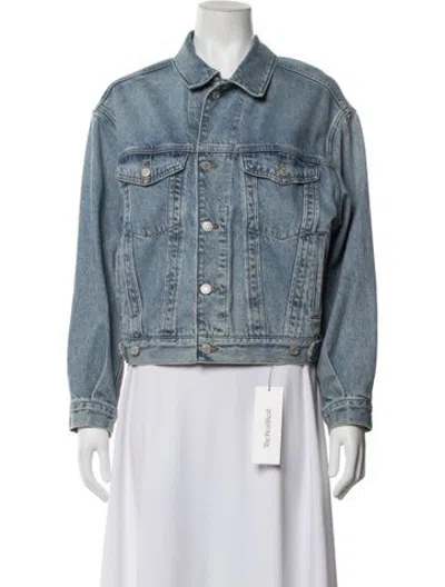 Pre-owned Agolde Denim Jacket In Blue