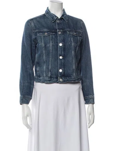 Pre-owned Agolde Denim Jacket In Blue