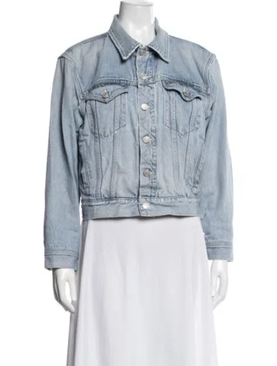 Pre-owned Agolde Denim Jacket In Blue