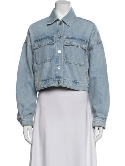 Pre-owned Agolde Denim Jacket In Blue