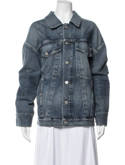 Pre-owned Agolde Denim Jacket In Blue