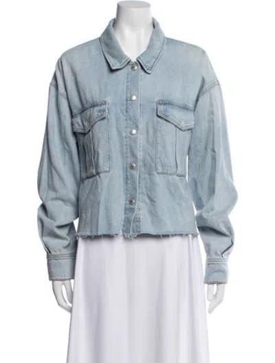 Pre-owned Agolde Denim Jacket In Blue