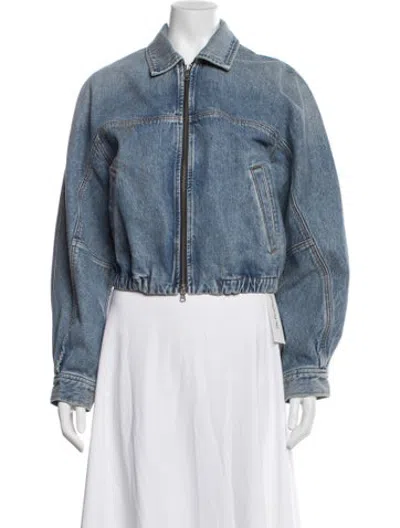 Pre-owned Agolde Denim Jacket In Blue