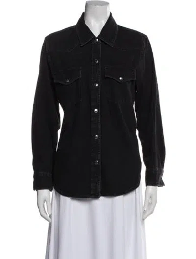 Pre-owned Agolde Denim Jacket In Gray