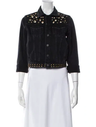 Pre-owned Agolde Denim Jacket In Gray