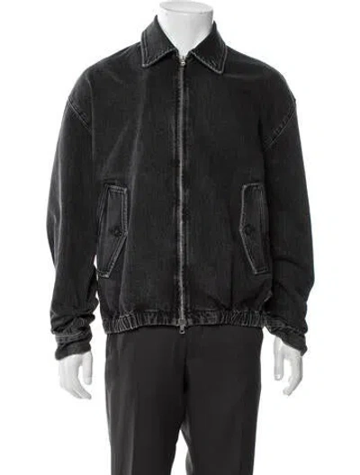 Pre-owned Agolde Denim Jacket In Gray