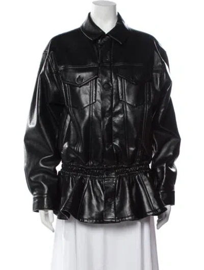 Pre-owned Agolde Denim Jacket W/ Tags In Black