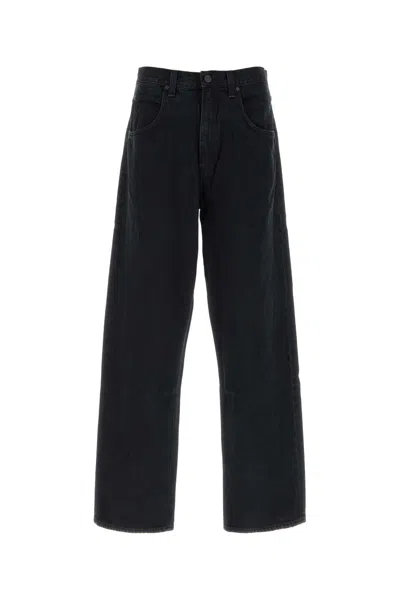 Agolde Denim Jeans In Animal Print