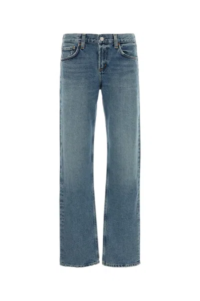 Agolde Denim Jeans In Blue
