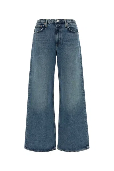 Agolde Denim Jeans In Blue