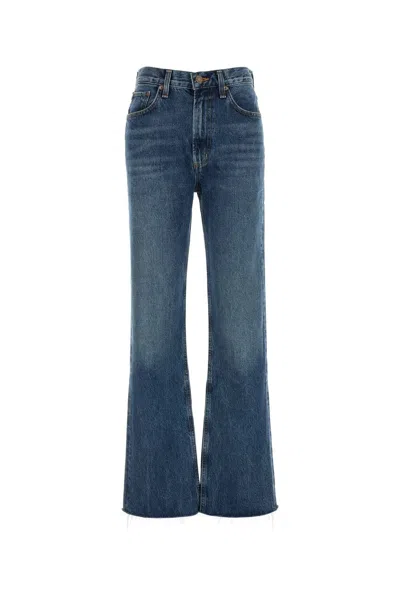 Agolde Denim Leena Jeans In Blue