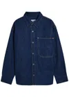 Agolde Denim Overshirt In Blue