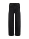 Agolde Luna Jeans In Organic Denim In Black