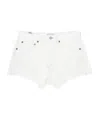 Agolde Parker Frayed Hem Shorts