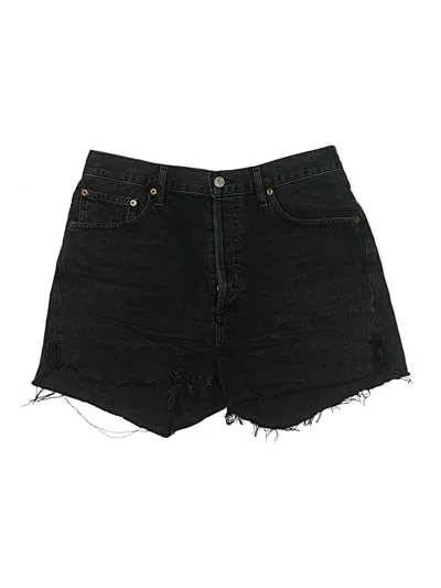 Pre-owned Agolde Denim Shorts In Black