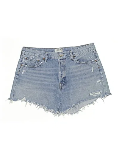Pre-owned Agolde Denim Shorts In Blue
