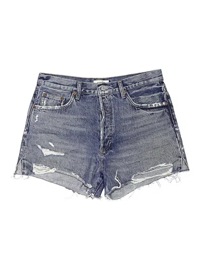 Pre-owned Agolde Denim Shorts In Blue