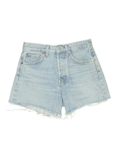 Pre-owned Agolde Denim Shorts In Blue
