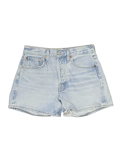 Pre-owned Agolde Denim Shorts In Blue