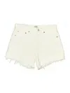 Agolde Denim Shorts In White