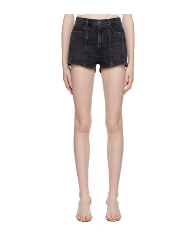 Agolde Denim Shorts With Belt Loops