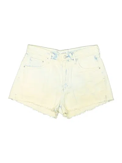 Pre-owned Agolde Denim Shorts In Yellow
