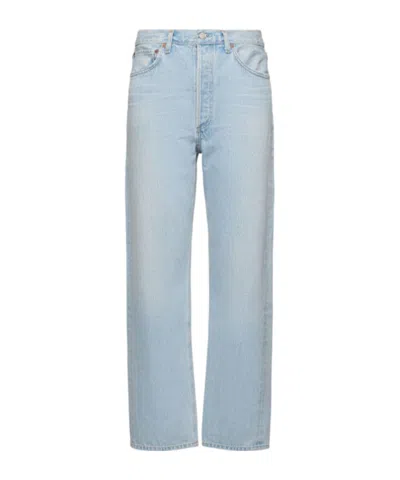 Agolde Ren High Waist Wide Leg Pants In Encounter