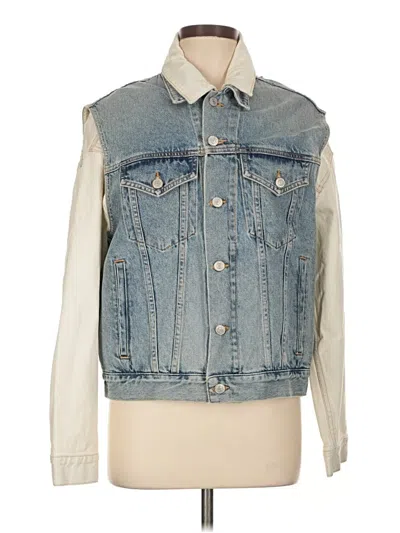 Pre-owned Agolde Denim Vest In Blue