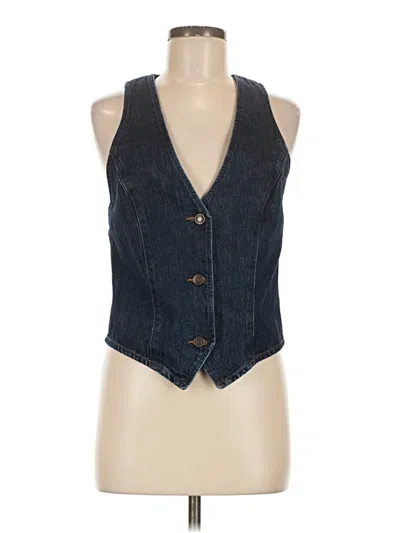 Pre-owned Agolde Denim Vest In Blue