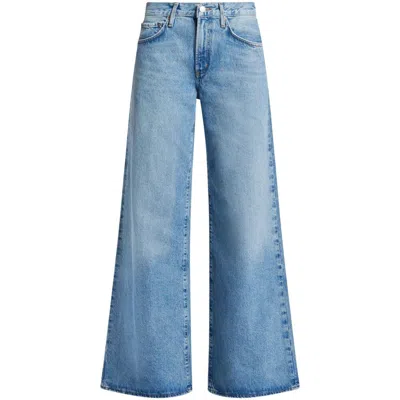 AGOLDE DENIM WIDE-LEG JEANS