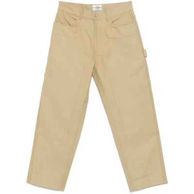 AGOLDE DENIM WIDE-LEG TROUSERS