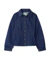 Agolde Devon Denim Button-up Shirt In Blue