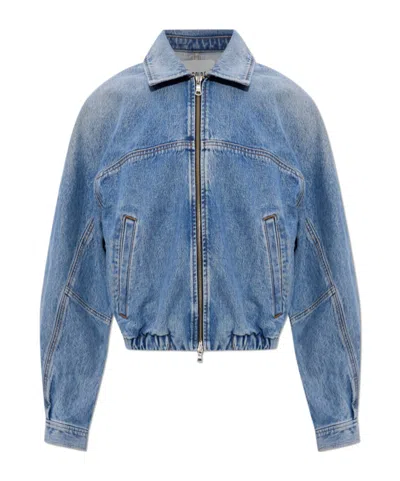 AGOLDE AGOLDE DIXON CROPPED DENIM JACKET