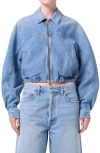 Agolde Nile Jacket In Blue