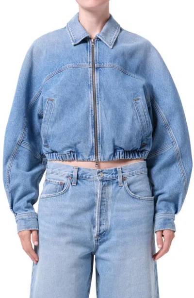 AGOLDE AGOLDE DIXON DENIM BOMBER JACKET