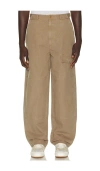 Agolde Khaki Donohue Cargo Pants In Green