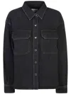 Agolde Wayne Denim Jacket In 黑色