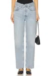 Agolde Echo Taper Jean In Syllable In Blue