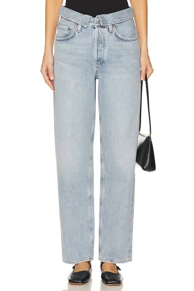 Agolde Echo Taper Jean In Syllable In Blue