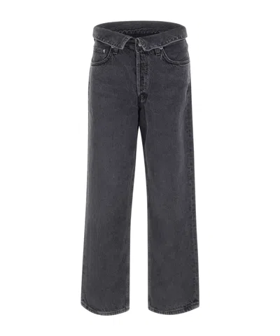 Agolde Echo Tapered Jeans In Blue